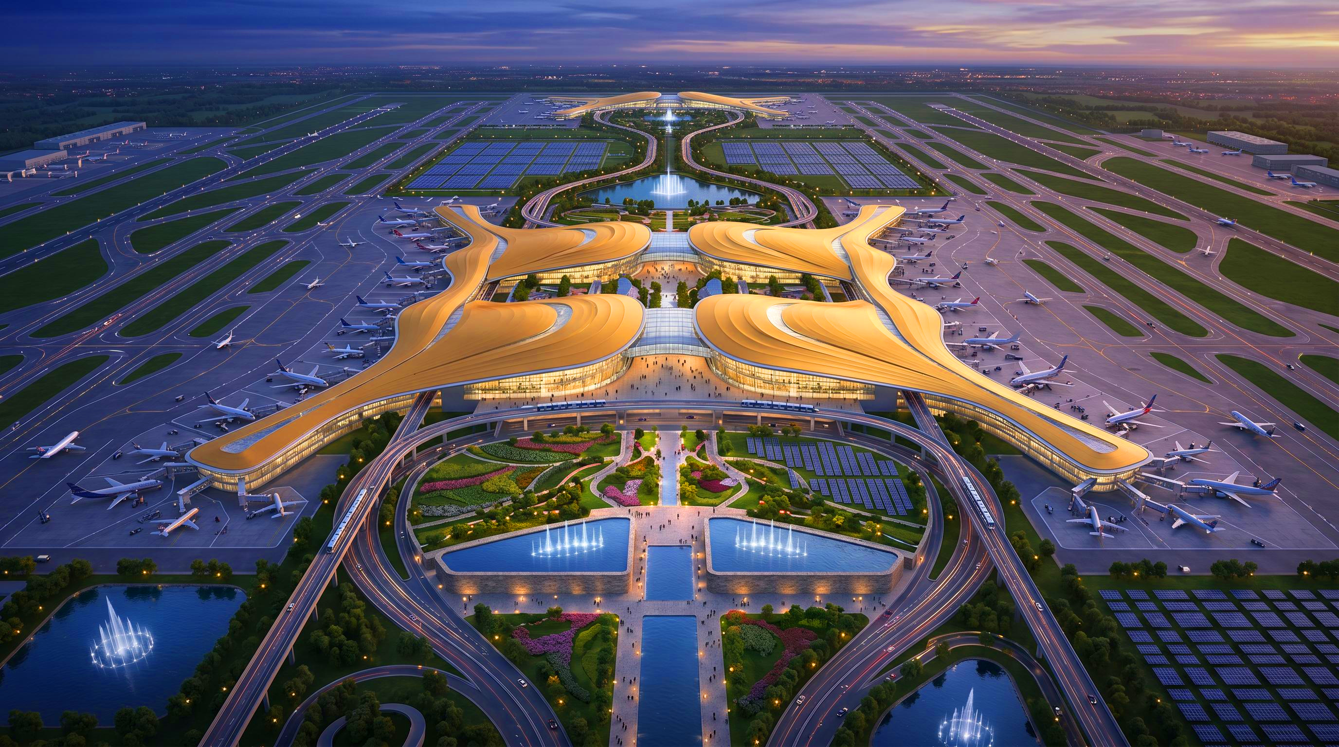Masterplan aérien MAX Airport