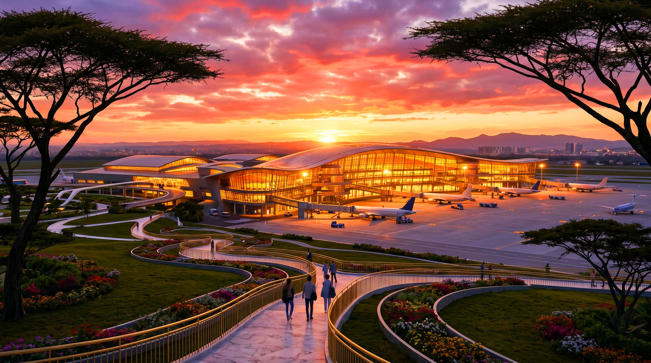 Paysage africain
